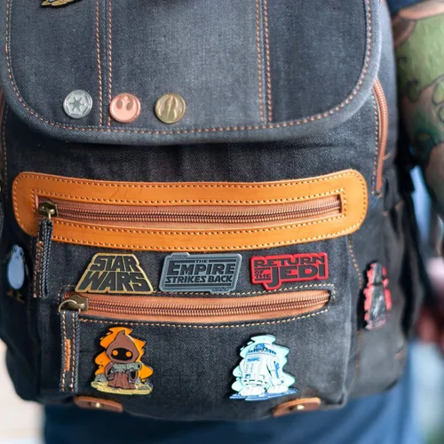 Miniatura 3 de Star Wars Episodios 4-6 Pósteres de película Esmalte Collector Pin 3-Pack, Esmalte, Sin gemas.