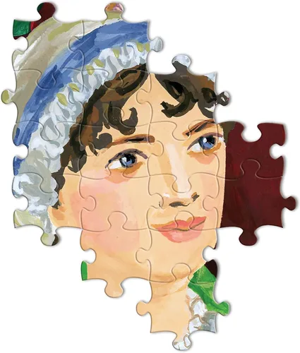 Miniatura 6 de eeBoo Rompecabezas de 1000 piezas para adultos del club de lectura de Jane Austen's Book Club, cuadrado de 23 x 23 pulgadas, fabricado con tablero