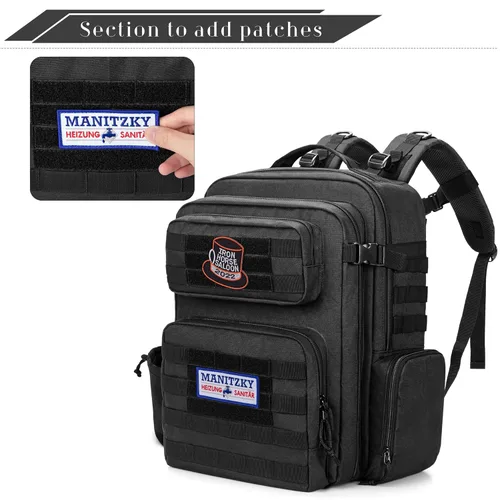 Miniatura 7 de BAFASO Estuche de peluquería, bolsa de peluquería para herramientas de peluquería (solo bolsa), color negro