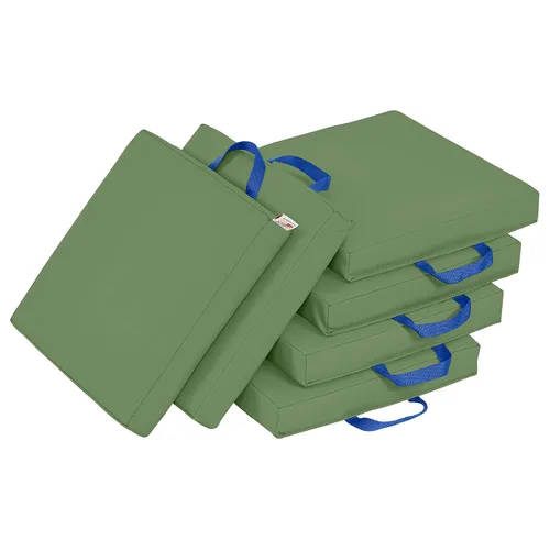 Miniatura 31 de ECR4Kids SoftZone - Cojines de suelo, cuadrados, asientos flexibles, surtidos, 6 piezas