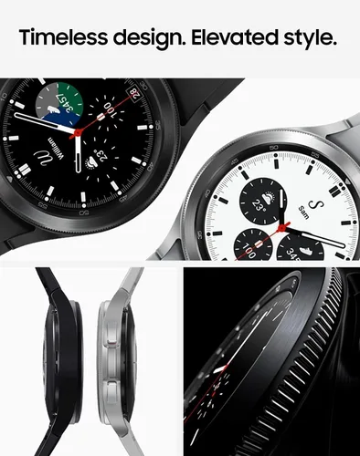 Miniatura 4 de SAMSUNG Galaxy Watch 4 - Reloj inteligente de 1.81 pulgadas (1.811 in) con correa de bonificación (blanco), monitor de ECG para salud, fitness