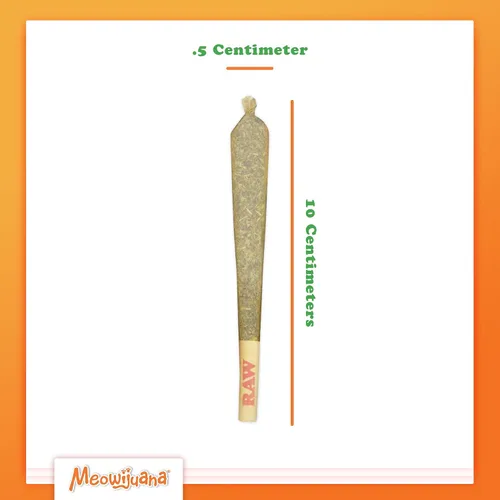 Miniatura 3 de Meowijuana Porros de hierba gatera tamaño King Orgánico Hierba gatera molida seca premium Alta potencia Cultivado en América del Norte