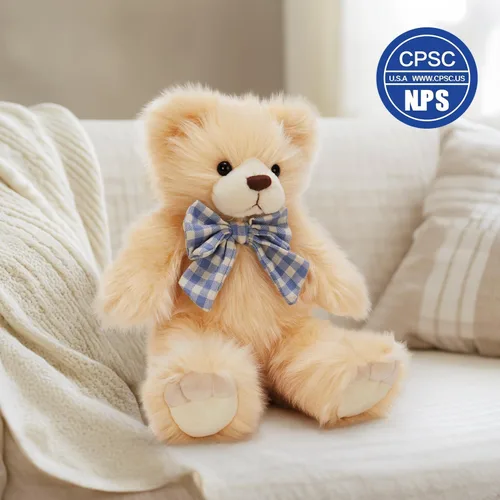 Miniatura 2 de MorisMos Oso de Peluche Relleno, Pequeño Oso de Peluche de 14'' Juguete de Peluche Regalo para Niño Niña Bebé Adolescente Adulto, Tierno Juguete