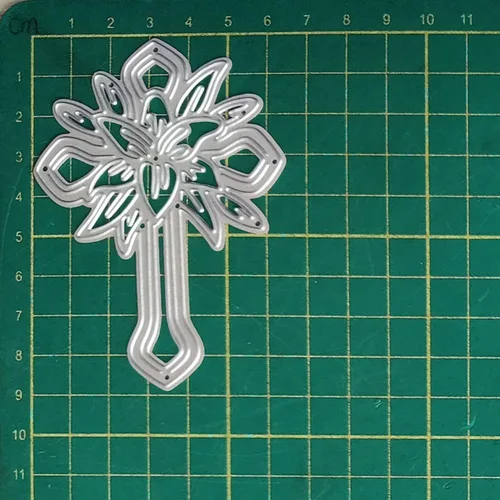 Miniatura 7 de Troqueles de encaje cruzado para hacer tarjetas, troqueles de corte de metal, troqueles de papel para álbumes de recortes, suministros