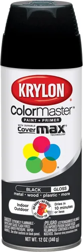 Miniatura 25 de Krylon K05353007 ColorMaster Acrílico Cristal Transparente, Plano, Transparente, 11 oz. Claro