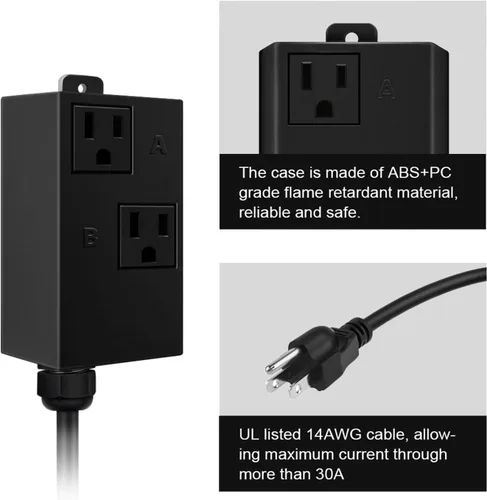 Miniatura 3 de Interruptor automático de vacío para herramientas eléctricas, tecnología única de detección de corriente de Etoolcity para retrasar el encendido