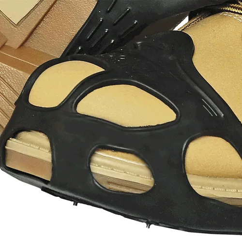 Miniatura 8 de Due North Tacos de hielo industriales multiusos para hombres y mujeres, ayudas de tracción para caminar y trabajar en nievehielo, 16 picos