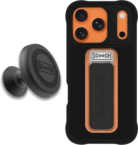 Miniatura 32 de Scooch® para iPhone 15 Pro Max Funda con Soporte, Funda Kickstand Wingman 5-en-1, Protección contra Caídas de Grado Militar, Kickstand Desplegable