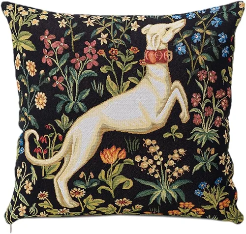 Miniatura 12 de STP GOODS Almohada de tapiz, almohada decorativa, decoración bohemia perfecta para sofá, sala de estar, dormitorio, cojín de sofá de 18 x 18