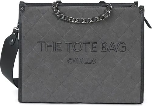 Miniatura 16 de Chinllo - Bolso de mano para mujer, bolsa satchel con asa superior y correa para el hombro