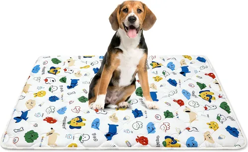 Miniatura 12 de Bubble bear - Tapete para jaula de perro ultra suave, lavable y antideslizante para perros pequeños, medianos y grandes, de color oscuro