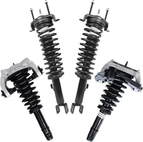 Miniatura 36 de Detroit Axle - 4 piezas de soportes para Toyota 2004 2005 2006 2007 2008 2009 Prius, soportes delanteros y traseros con resortes helicoidales