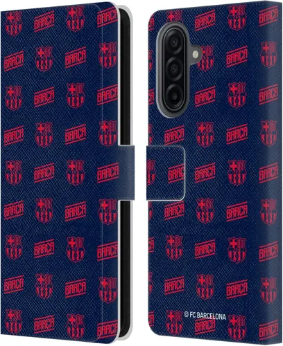 Miniatura 219 de Head Case Designs Funda de piel con licencia oficial del FC Barcelona Barca Crest Graphics para Samsung Galaxy A06 4G