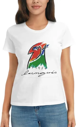 Miniatura 6 de Soda Stereo Logo T Shirt Female Summer Tee Casual Short Sleeve Shirts