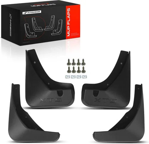 Miniatura 12 de A-Premium Juego de 4 protectores contra salpicaduras de barro compatibles con Cadillac XT4 2019-2020, Sport Utility de 4 puertas, con accesorios