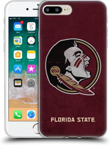 Miniatura 49 de Head Case Designs Funda de gel suave FSU Seminoles de la Universidad Estatal de Florida con licencia oficial compatible con Apple iPhone 13 Pro Max