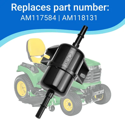 Miniatura 3 de Filtro de combustible AM117584 AM118131 Compatible con John Deere 425 445 X 720 724 728 734 738 739 RSX 850 860 i XUV 590 620 625 825