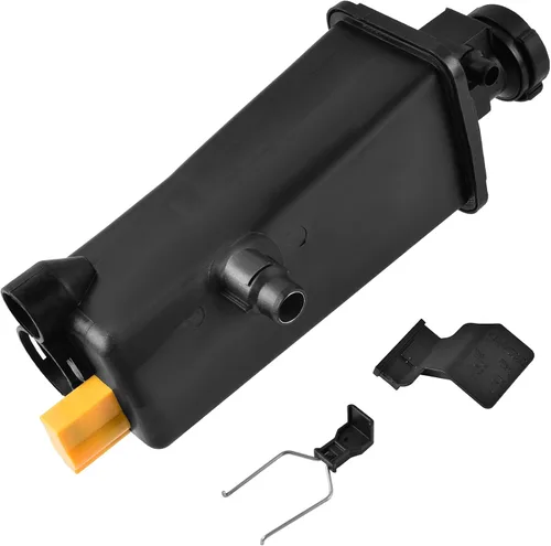 EVIL ENERGY Tanque de depósito de refrigerante con tapa, compatible con BMW X3 X5 323i 323Ci 325i 325xi 325xi 325Ci 328i 328Ci 330i 330xi 330Ci,