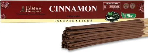 Miniatura 68 de Bless International varillas de incienso 100 % natural hechas a mano, sumergidas a mano, el mejor aroma Incienso y mirra