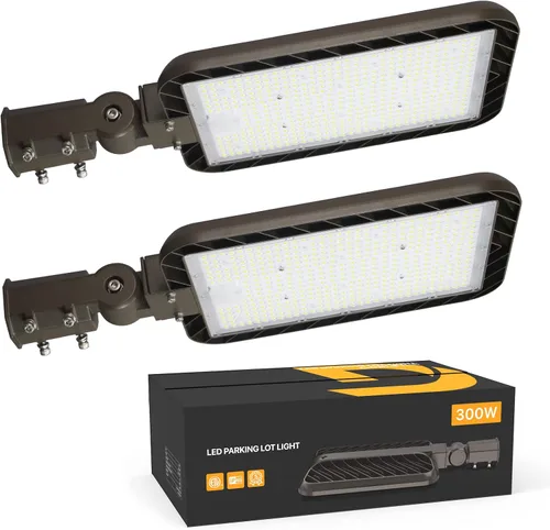 Miniatura 8 de Luces de estacionamiento de 200 W, paquete de 2 unidades, 30000 lm (150 LM/W) del atardecer al amanecer LED para exteriores, caja de zapatos, ajuste