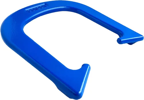 Miniatura 2 de Gordon - Herraduras profesionales para lanzar – NHPA sancionada por juego de torneos – Construcción forjada – Un par (2 zapatos) – Peso medio Azul
