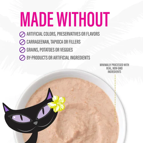 Miniatura 10 de Tiki Cat Luau Velvet Mousse, pollo y huevo en caldo, nutrición completa para una dieta equilibrada, comida húmeda para gatos para todas las etapas