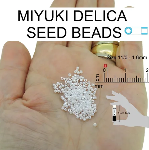 Miniatura 2 de Miyuki Paquete de cuentas de semillas Delica: tamaño 11/0, calabaza opaca DB653, calabaza opaca DB651, arándano opaco DB654 - 3 tubos de 0.25 oz ea