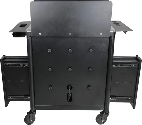 Miniatura 4 de TATARTIST Carrito de salón con ruedas, estación de trabajo de tatuaje, mesa de almacenamiento, cajones de salón, carrito rodante, gabinete de spa