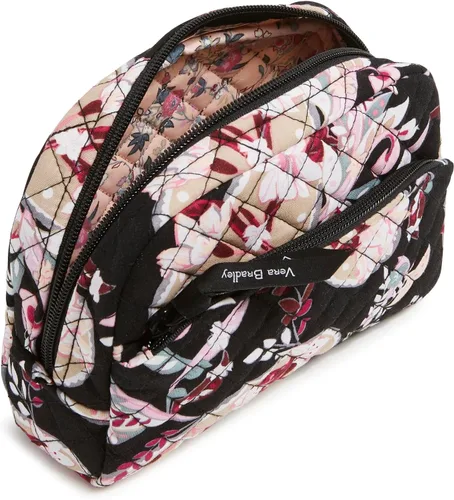Miniatura 2 de Vera Bradley Bolso organizador de maquillaje cosmético mediano de algodón para mujer