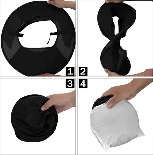 Miniatura 4 de Parasol para Casco Duro, Visera de Alta Visibilidad con Protección para el Cuello con Tira Reflectante, Accesorios para Casco Duro, Visera Completa