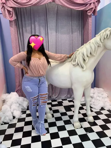 Miniatura 5 de Pantalones rotos acampanados para mujer con cintura elástica y dobladillo deshilachado