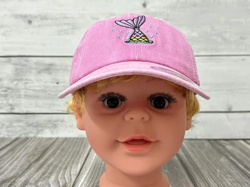 Miniatura 5 de Shenbors Sombreros de béisbol bordados para niñas y niños