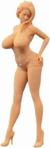 Miniatura 13 de ZEDACAKAI Figura 1/64 Un grupo de personajes de mujeres maduras sexys y hermosas, modelo de escena en miniatura, kit de garaje GK, necesita ser N.º