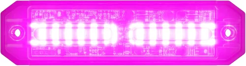 Miniatura 12 de Abrams Ultra Series [Rojo/Blanco] 18W - 6 LED [SAE Clase 1] EMS EMT Vehículo de camión de bomberos [Color dividido] Luz de advertencia