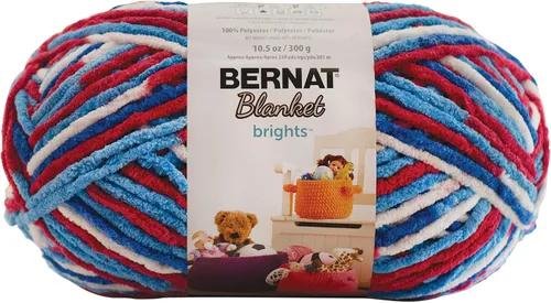 Miniatura 32 de Bernat Hilado para Manta Bright, Pow Púrpura Púrpura Pow