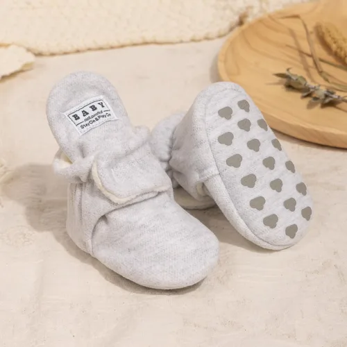 Miniatura 122 de Sawimlgy - Botines de algodón antideslizantes para recién nacido, con agarre, para cuna o para el invierno