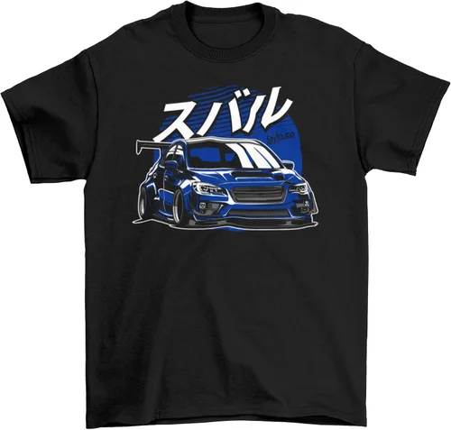 Miniatura 40 de Subie Generation Cars - Camiseta de manga corta para adultos, mecánico japonés de carreras, regalo para amantes de los automóviles, entusiastas