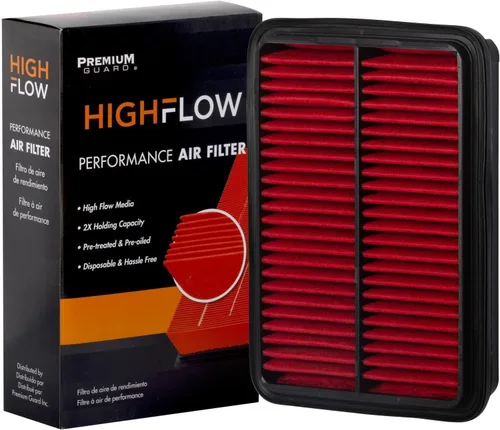 HIGHFLOW PA4645X, filtro de aire desechable de alto rendimiento para motor | Compatible con Toyota Tacoma 2004-95, camioneta 1995-89, 4Runner