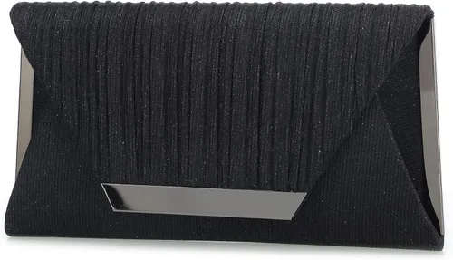 Miniatura 3 de AO ALI VICTORY Bolsos de mano con purpurina para mujer, bolsos de noche, embragues con solapa, sobre bolsos, bolsos grandes para bodas, fiestas