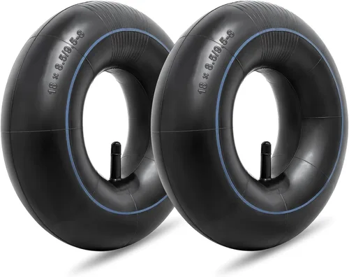 Tubo interior de repuesto de 18x8.50-8/18x9.50-8 para cortacéspedes, camiones de mano, carretillas, carros, tubo interior de césped y jardín prémium