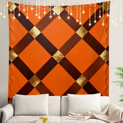 Miniatura 114 de Shrahala Tapiz de pared azul brillante, acuarela azul degradado para colgar en la pared, tapiz grande decorativo de fibra de poliéster, dobladillo