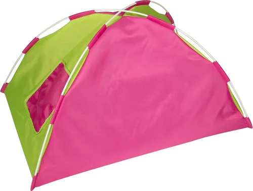 Miniatura 4 de Tienda de campaña para muñecas (juego de 3 piezas) – Incluye tienda de campaña XL, saco de dormir y almohada – Hecho a mano, accesorios premium