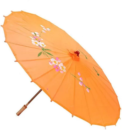 Miniatura 14 de JapanBargain, parasol japonés asiático de nylon chino para fotografía, cosplay, disfraces, boda, fiesta, decoración del hogar, tamaño para niños, 22