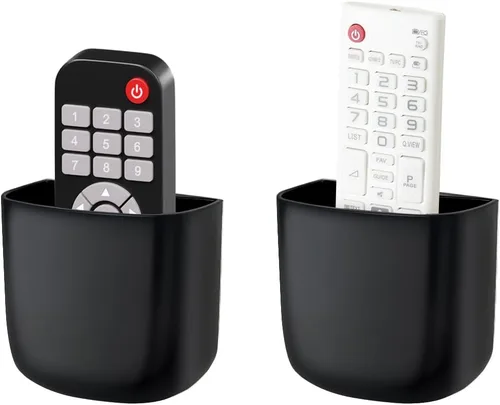 Miniatura 16 de Soporte remoto de pared para ventilador de TV, soporte de control remoto, organizador de pared, organizador de teléfono para oficina, soporte