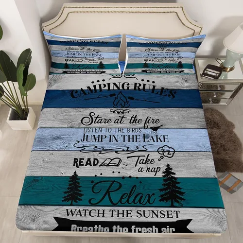 Miniatura 35 de Erosebridal Yoga Gifts Fitted Sheet for Boys Girls Kids Yoga Chakras Twin Bed Sheets,Sun and Moon Sheets Boho Tribal Bedding Sets, No Top Sheet