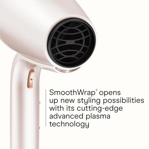 Miniatura 3 de INFINITI PRO CONAIR Secador de pelo SmoothWrap, secador de pelo con accesorios difusor y concentrador, tecnología avanzada de plasma y cerámica