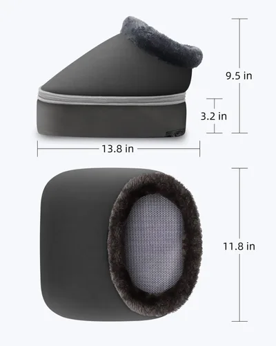 Miniatura 5 de CooCoCo Masajeador de pies calentado elegible por la FSA, calentador de pies aprobado por la HSA, calentador de pies Shiatsu para fascitis plantar
