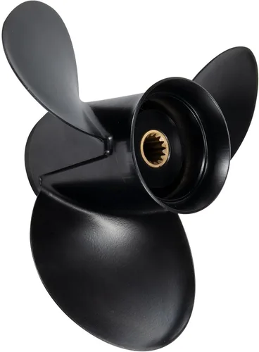 Miniatura 11 de OEM Upgrade Aluminum Boat Propeller Fit BRP Johnson Evinrude OMC Stern Drive 15-35 HP OEM#765049 763486 765050 778863 20 25 30 35 HP 14 Spline Tooth