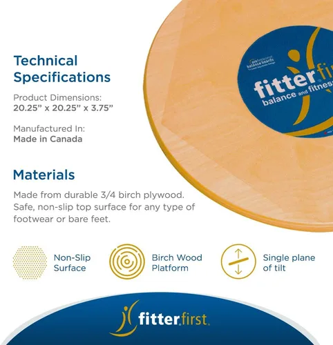 Miniatura 4 de Fitterfirst Tabla de equilibrio profesional