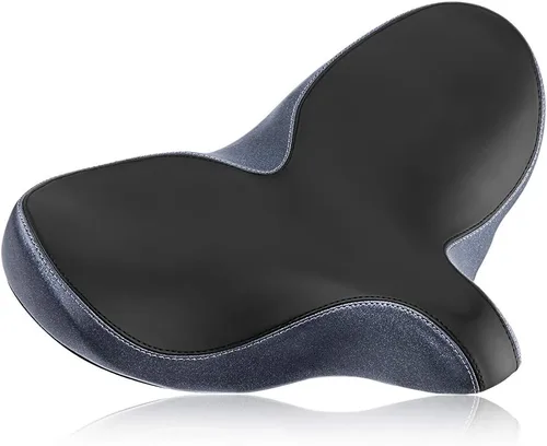 Miniatura 13 de YLG - Asiento de bicicleta de gran tamaño, cómodo asiento de bicicleta, sillín de repuesto de bicicleta con espuma viscoelástica, sillín